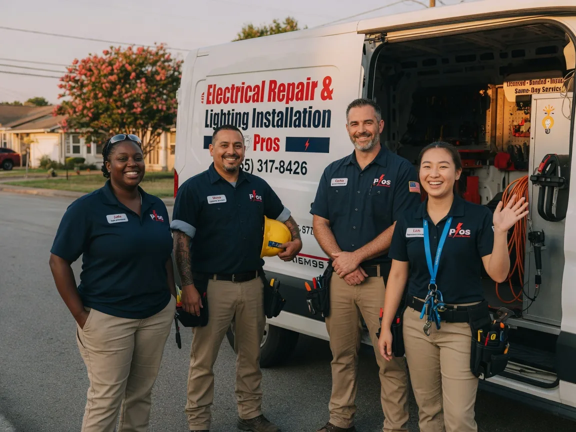 Licensed Electrician company in Bynum, TX
